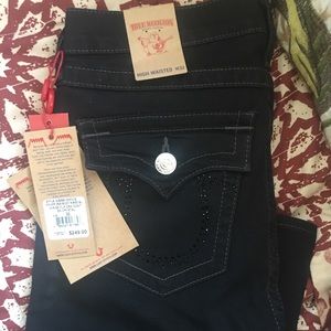True Religion high waist skinny Jeans